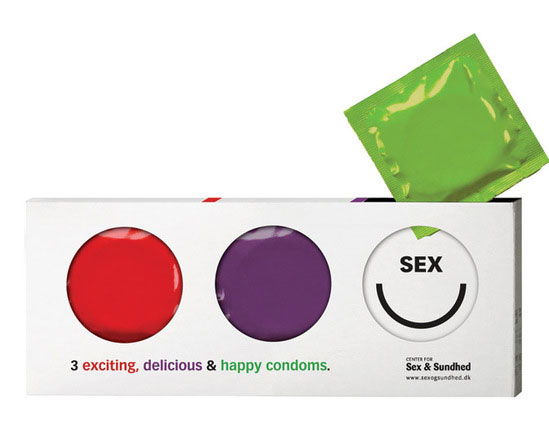 3 exciting, delicious and happy condoms (4 photos)