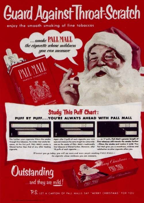 An old cigarette commercial (11 photos)