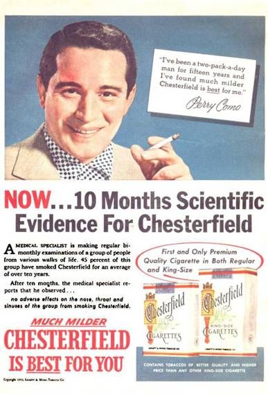 An old cigarette commercial (11 photos)