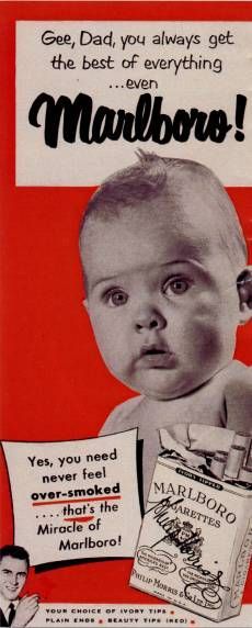 An old cigarette commercial (11 photos)