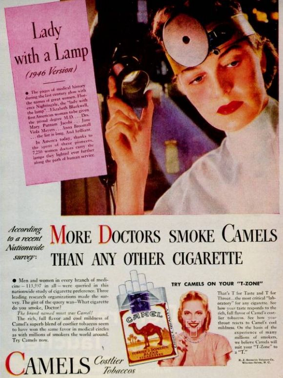 An old cigarette commercial (11 photos)