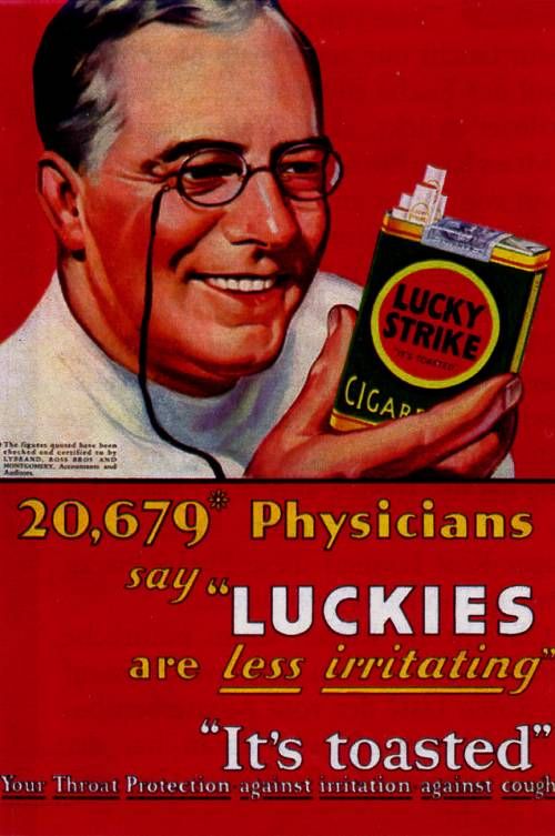 An old cigarette commercial (11 photos)