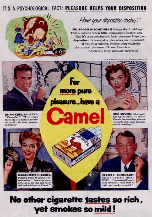 An old cigarette commercial (11 photos)