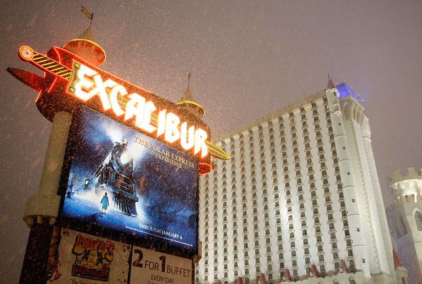 Snowy Las Vegas (10 photos)