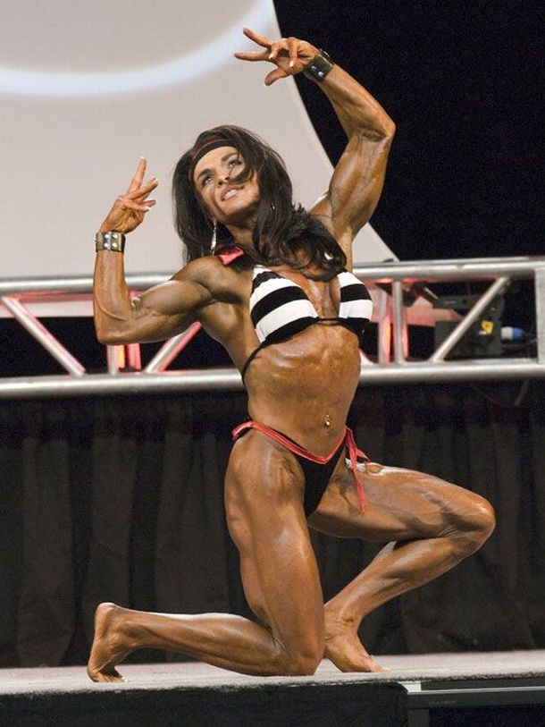 American female bodybuilders (8 photos)