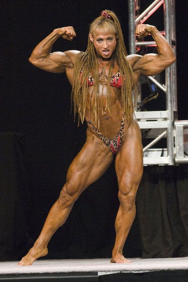 American female bodybuilders (8 photos)