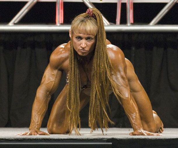 American female bodybuilders (8 photos)