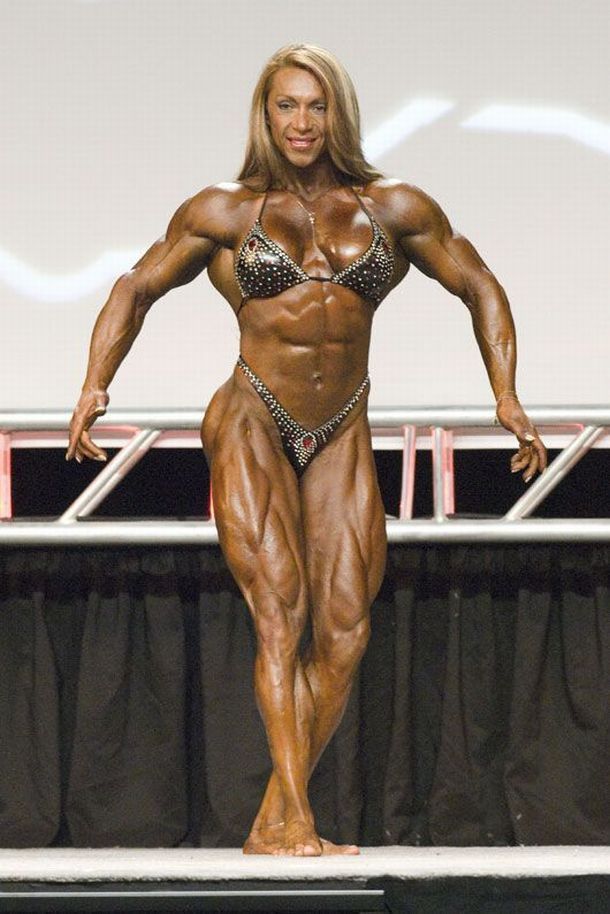 American female bodybuilders (8 photos)
