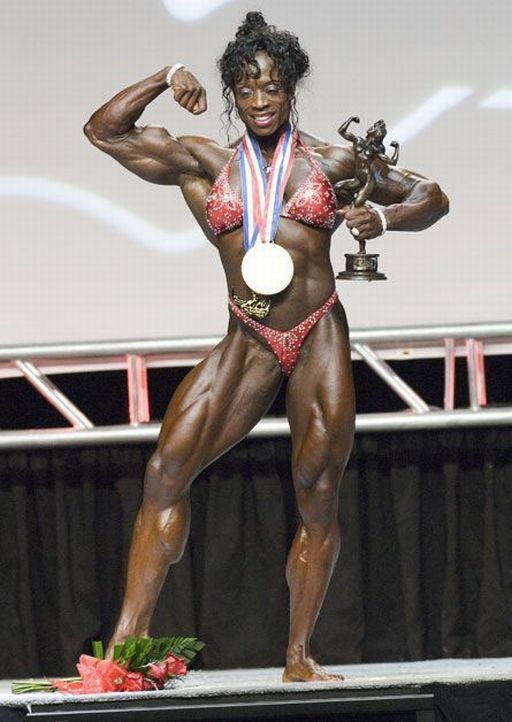 American female bodybuilders (8 photos)