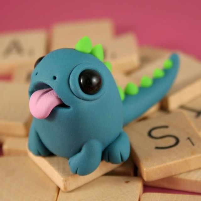 Modeling clay monsters (70 photos)