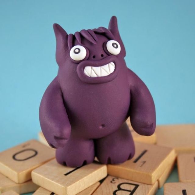 Modeling clay monsters (70 photos)