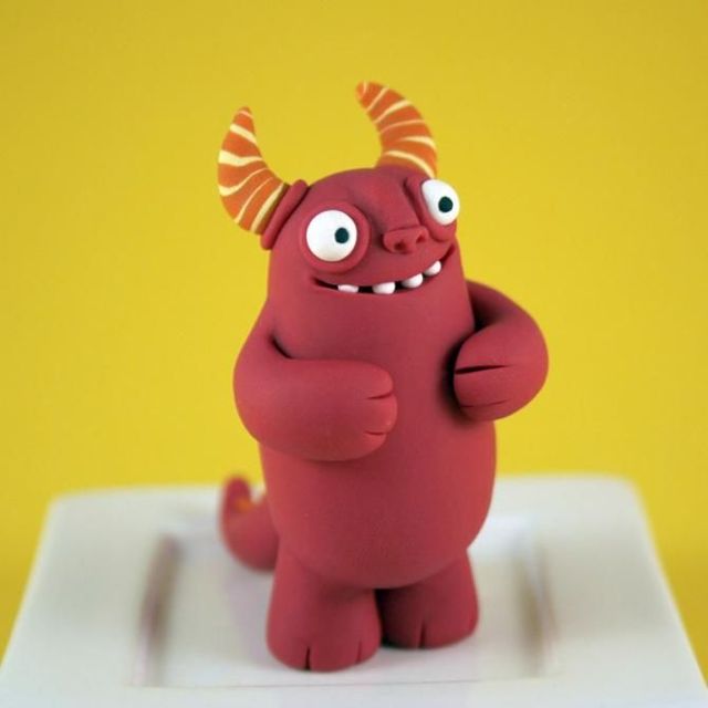 Modeling clay monsters (70 photos)