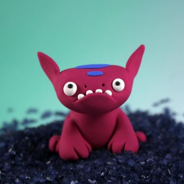 Modeling clay monsters (70 photos)