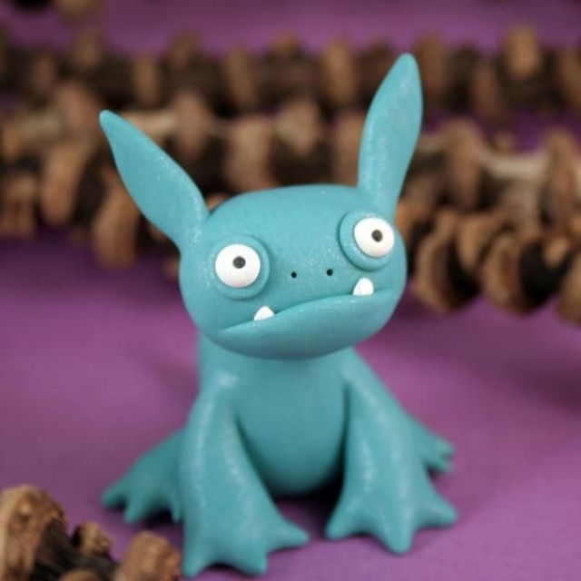 Modeling clay monsters (70 photos)