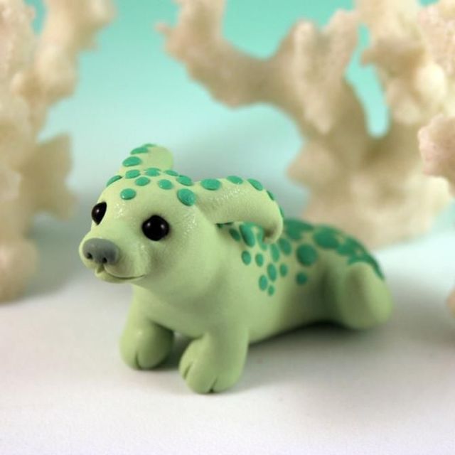 Modeling clay monsters (70 photos)