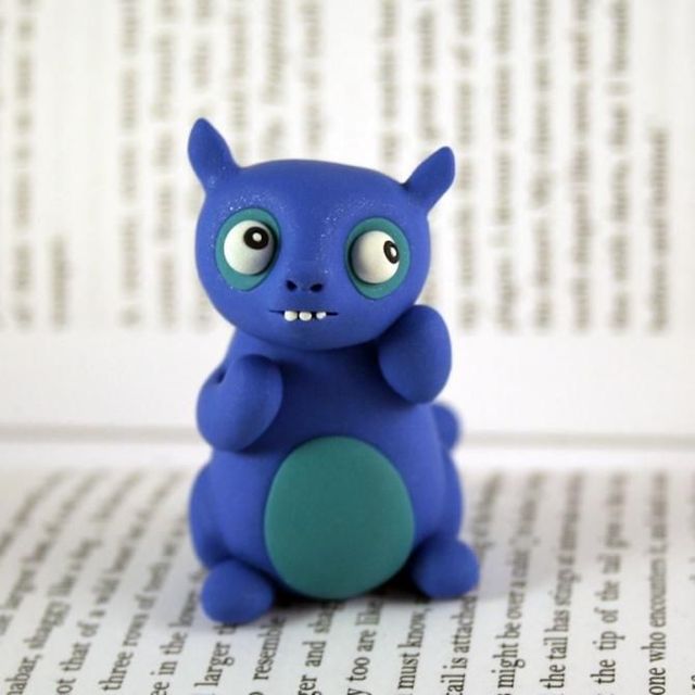 Modeling clay monsters (70 photos)