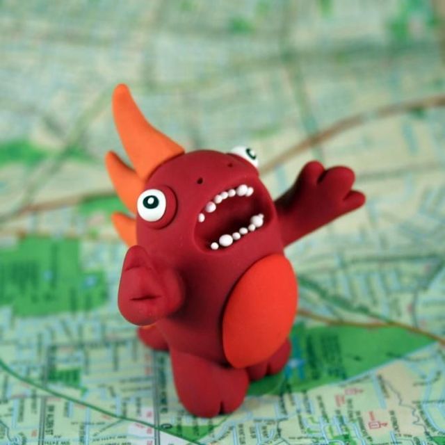 Modeling clay monsters (70 photos)