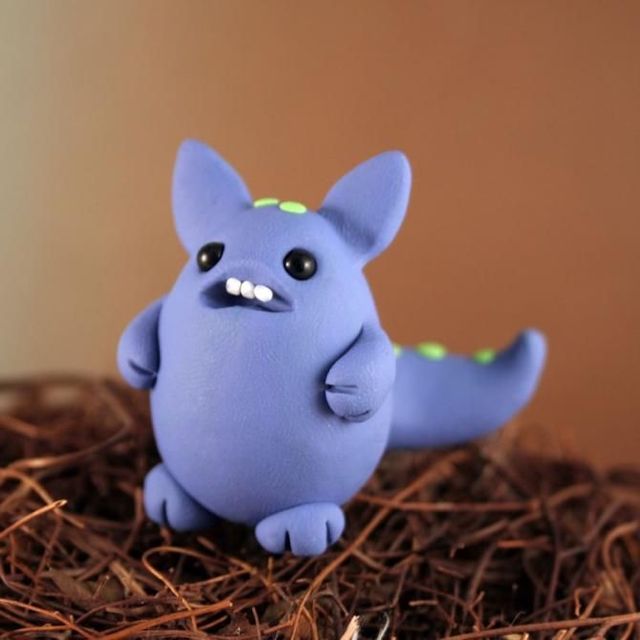 Modeling clay monsters (70 photos)