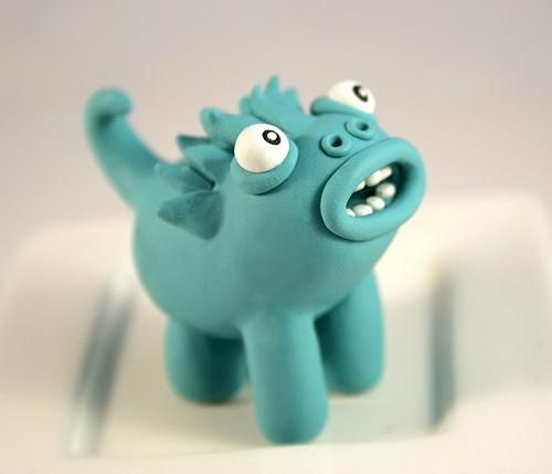 Modeling clay monsters (70 photos)