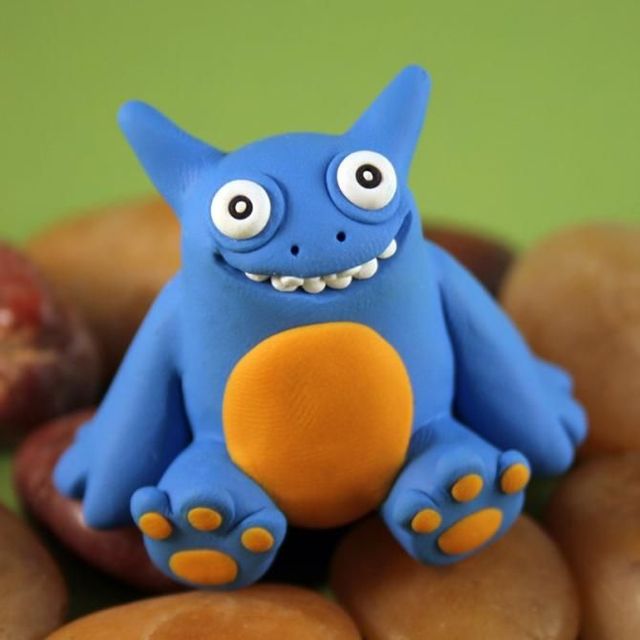 Modeling clay monsters (70 photos)