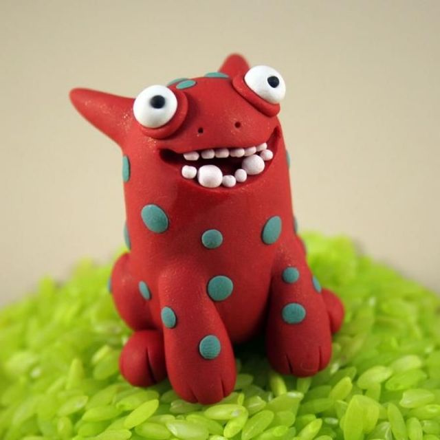 Modeling clay monsters (70 photos)