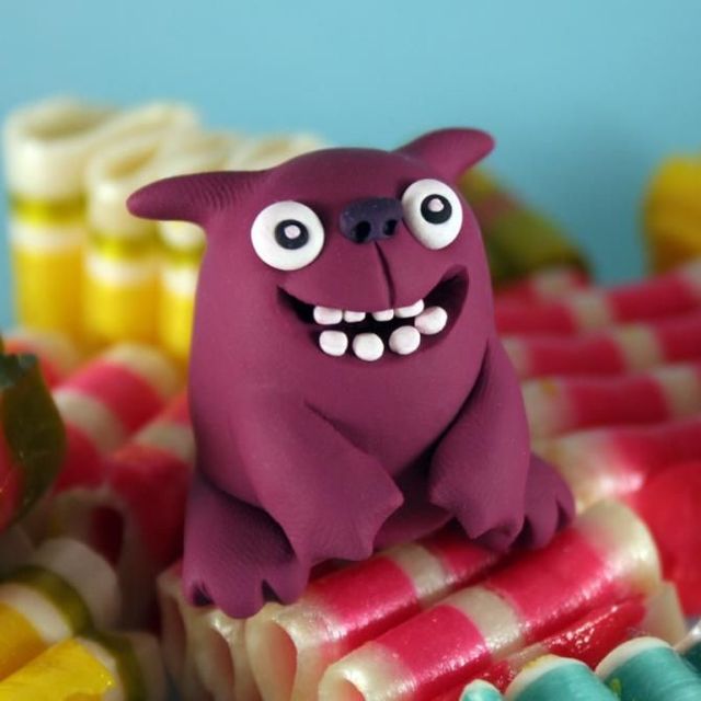 Modeling clay monsters (70 photos)