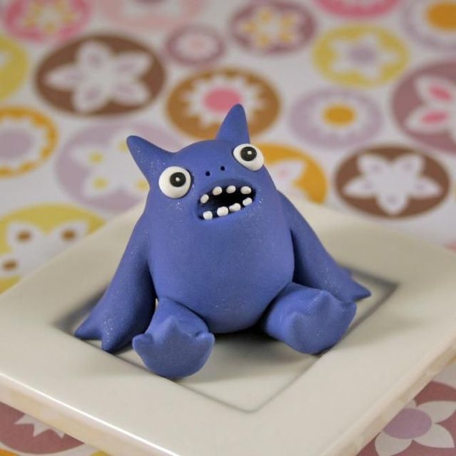 Modeling clay monsters (70 photos)