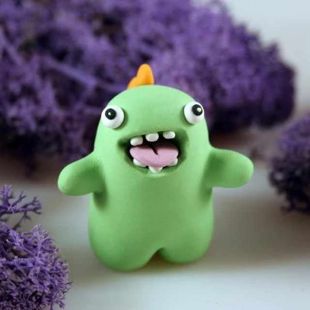 Modeling clay monsters (70 photos)