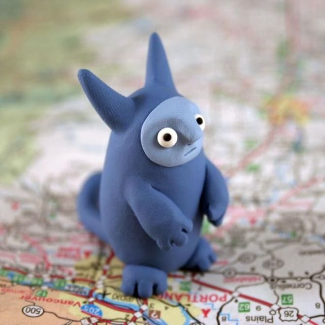 Modeling clay monsters (70 photos)