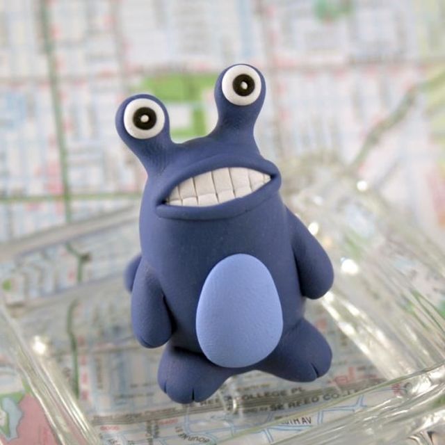 Modeling clay monsters (70 photos)