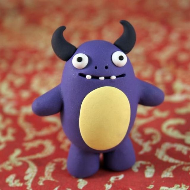 Modeling clay monsters (70 photos)
