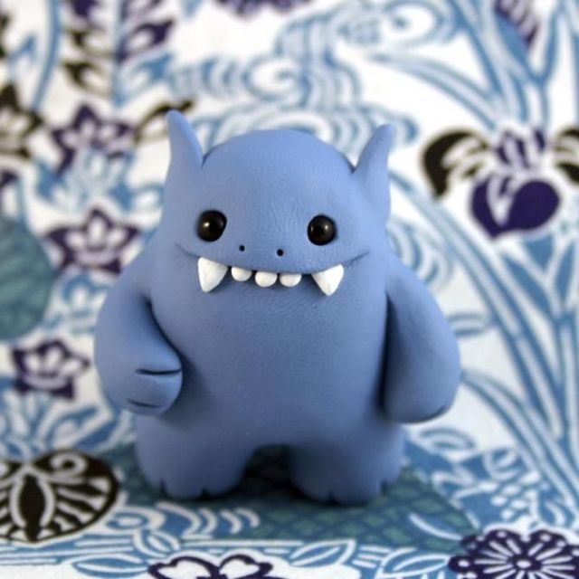 Modeling clay monsters (70 photos)