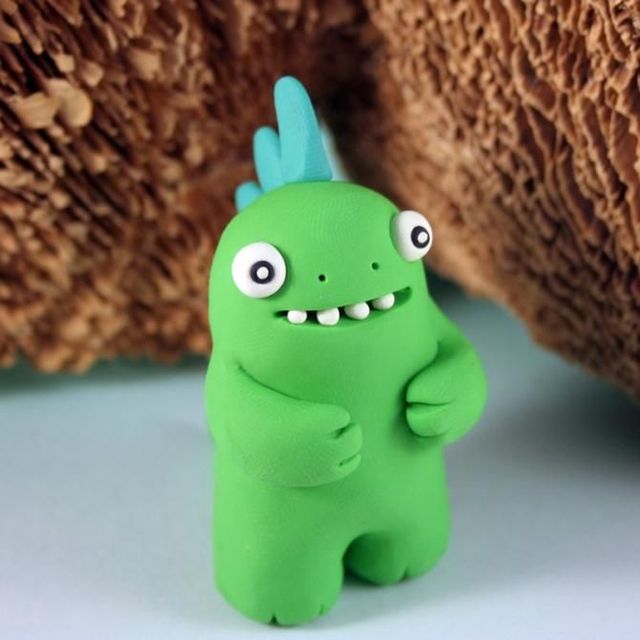 Modeling clay monsters (70 photos)