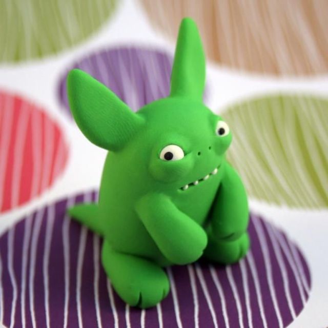 Modeling clay monsters (70 photos)