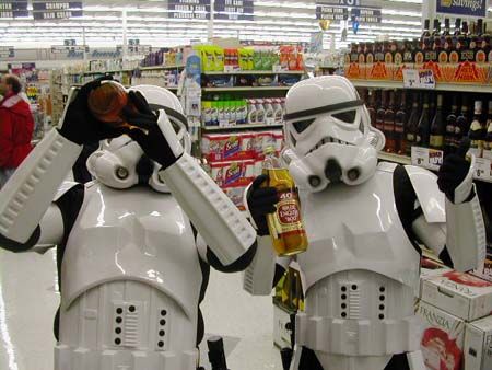 Stormtroopers in everyday life (23 photos)