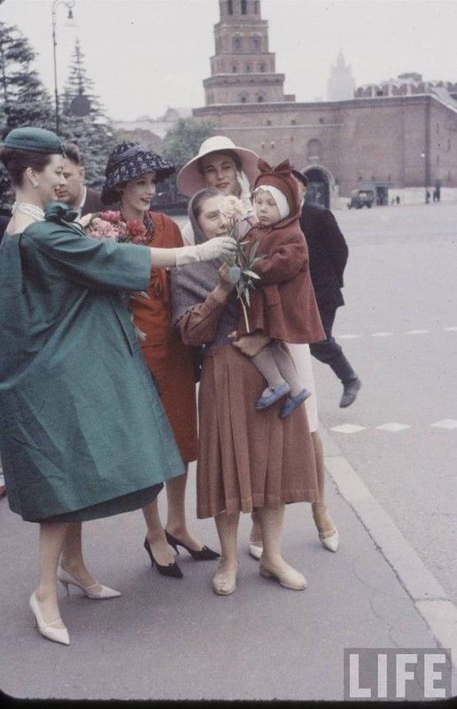 Dior fashion week in Moscow, 1959 (12 photos)