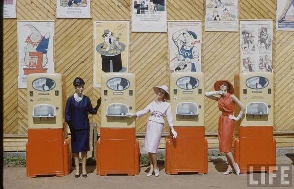 Dior fashion week in Moscow, 1959 (12 photos)