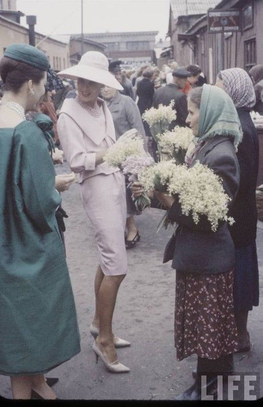 Dior fashion week in Moscow, 1959 (12 photos)