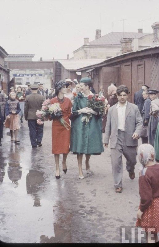 Dior fashion week in Moscow, 1959 (12 photos)