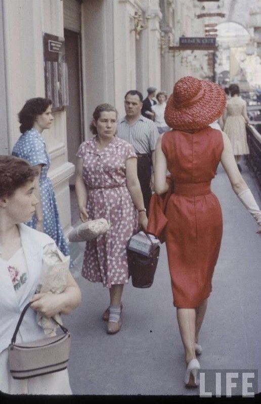 Dior fashion week in Moscow, 1959 (12 photos)