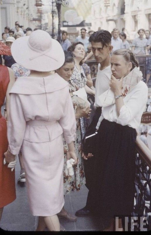 Dior fashion week in Moscow, 1959 (12 photos)