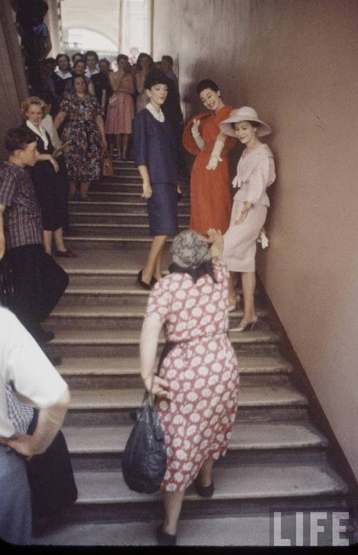 Dior fashion week in Moscow, 1959 (12 photos)