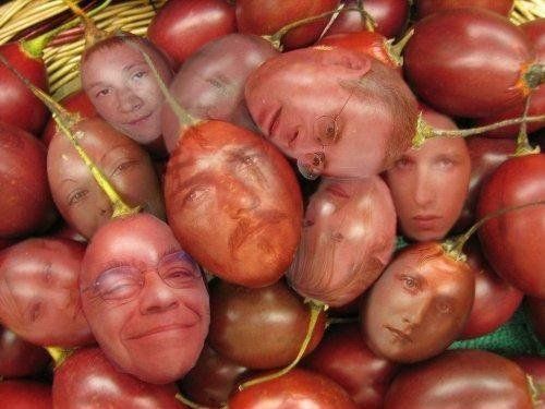 Celebrities, vegetables and photoshop (23 photos)