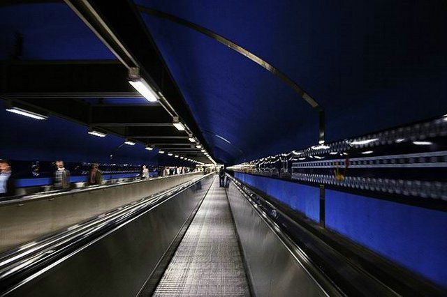 Stockholm subway, very creative! (17 photos)