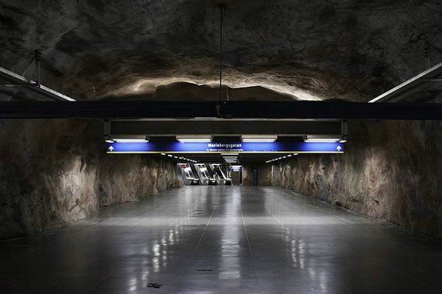 Stockholm subway, very creative! (17 photos)