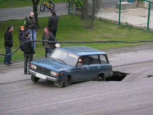 Horrible roads (18 photos)