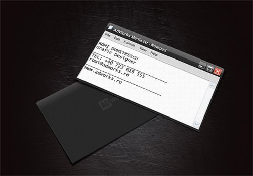 Great creative business cards (32 photos)
