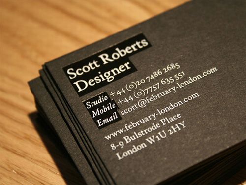 Great creative business cards (32 photos)