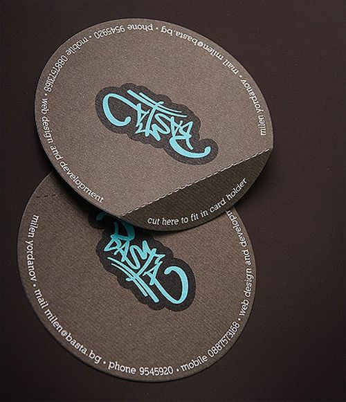 Great creative business cards (32 photos)