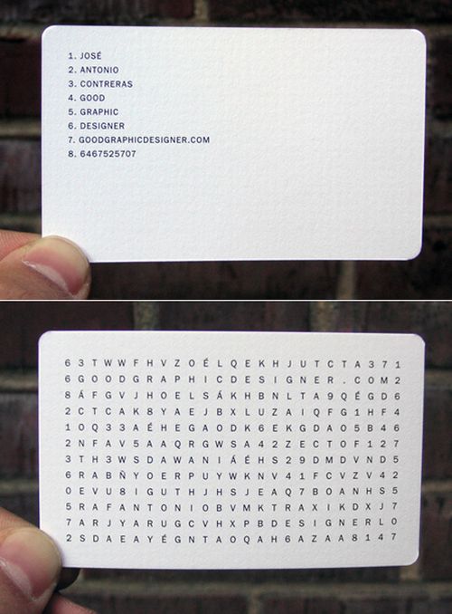 Great creative business cards (32 photos)